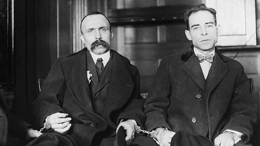 Braintree robbery used to frame Sacco and Vanzetti