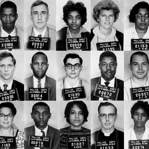 Original 13 Freedom Riders leave Washington, D.C. for New Orleans