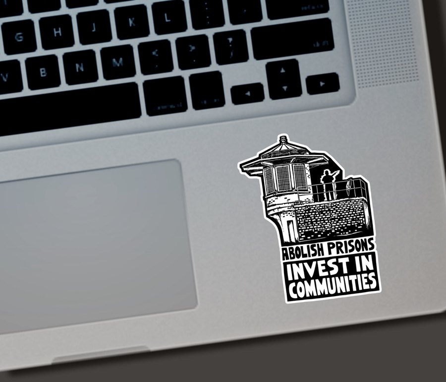 Abolish Prisons, Invest in Communities Sticker — image 2